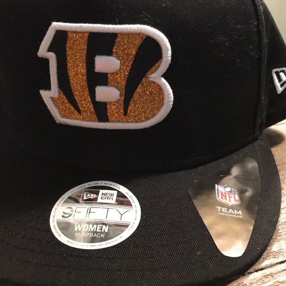 New Era Cincinnati Bengals Bling Cap Ladies NWT - Picture 2 of 8